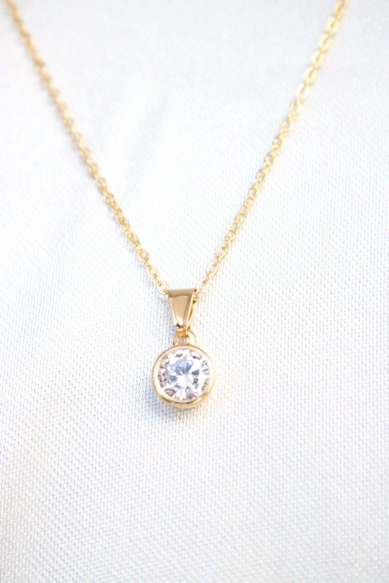 Gold Diamond Necklace