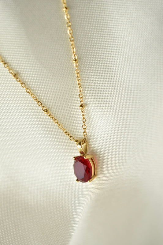 Red Verona Necklace